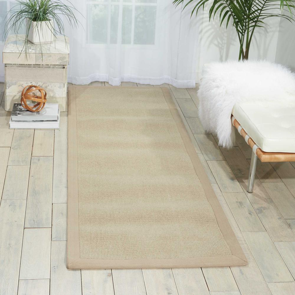 Sisal Soft Area Rug, Mushroom, 5' x 8'. Picture 2
