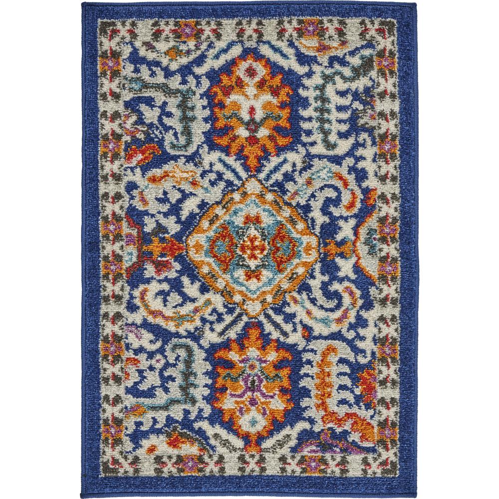 Rustic Rectangle Area Rug, 2' x 3'. Picture 1