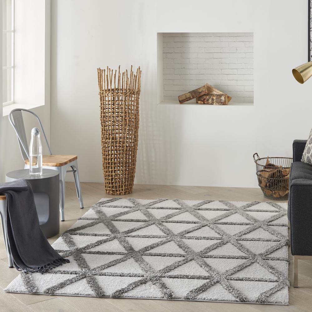 Shag Rectangle Area Rug, 5' x 7'. Picture 10