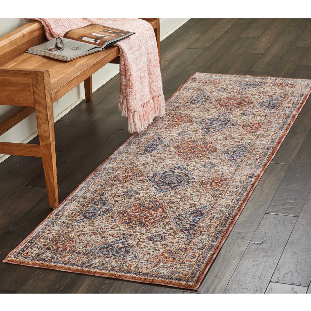 Reseda Area Rug, Multicolor, 2'3" x 7'6". Picture 2