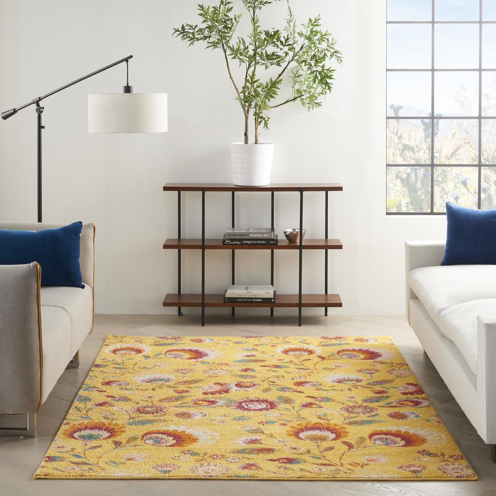 Farmhouse Rectangle Area Rug, 5' x 7'. Picture 9