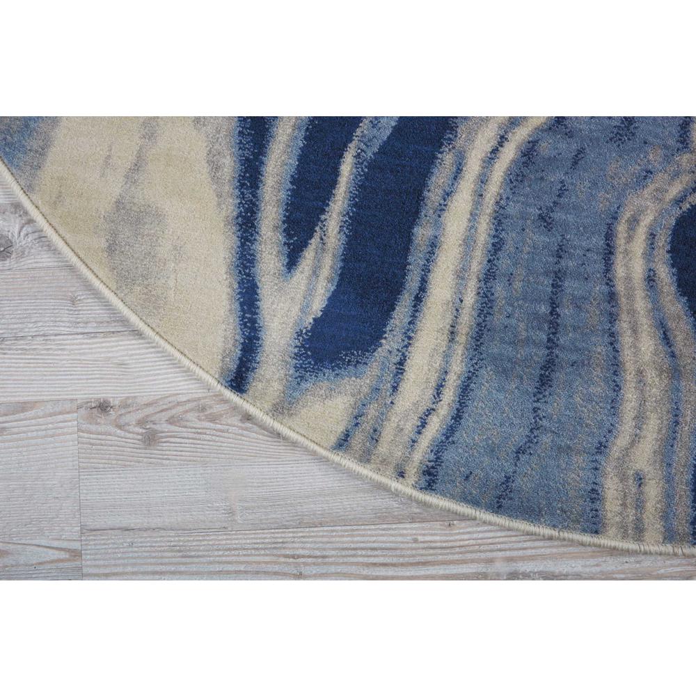 Modern Round Area Rug, 6' x Round. Picture 4