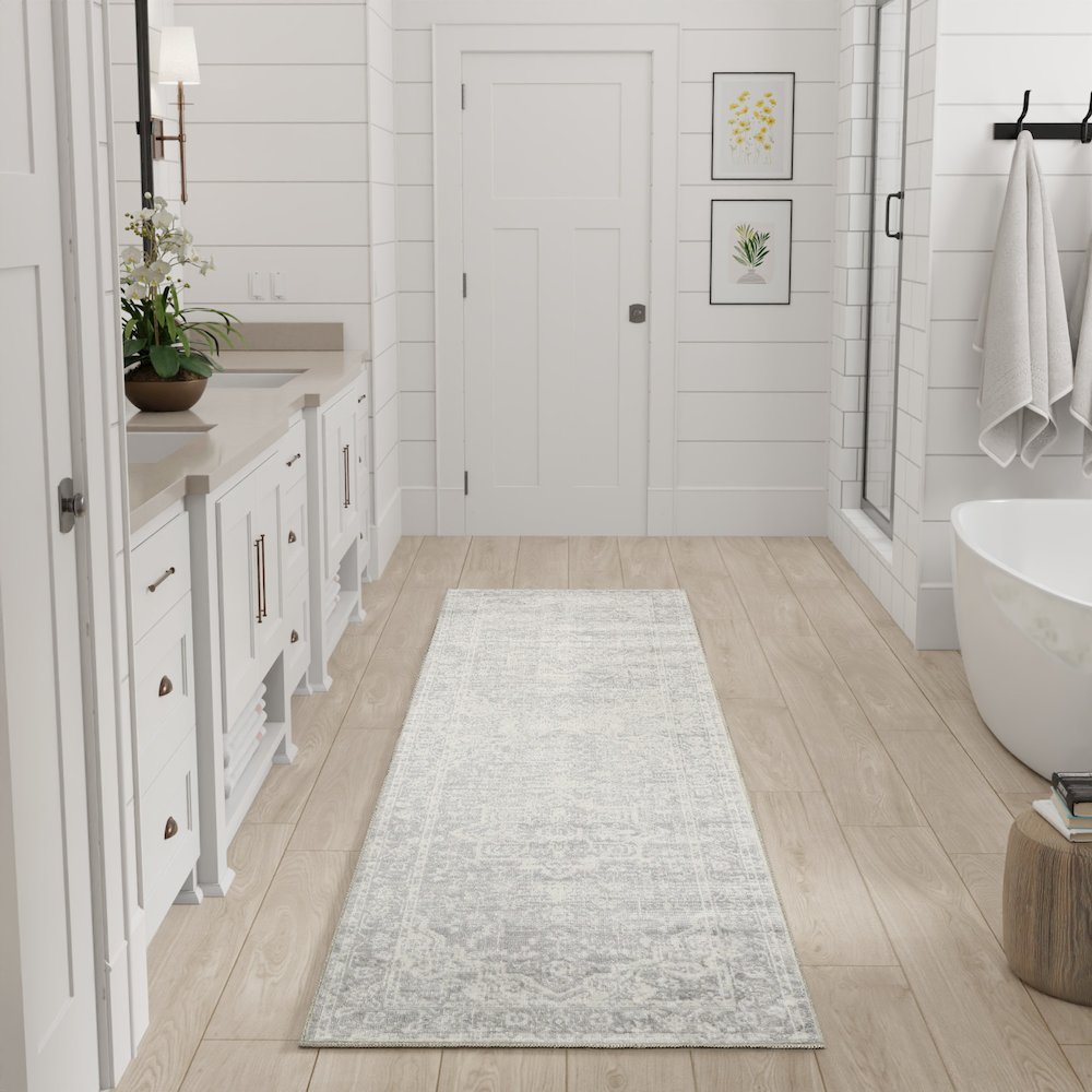 Nourison Home Astra Machine Washable Area Rug. Picture 2