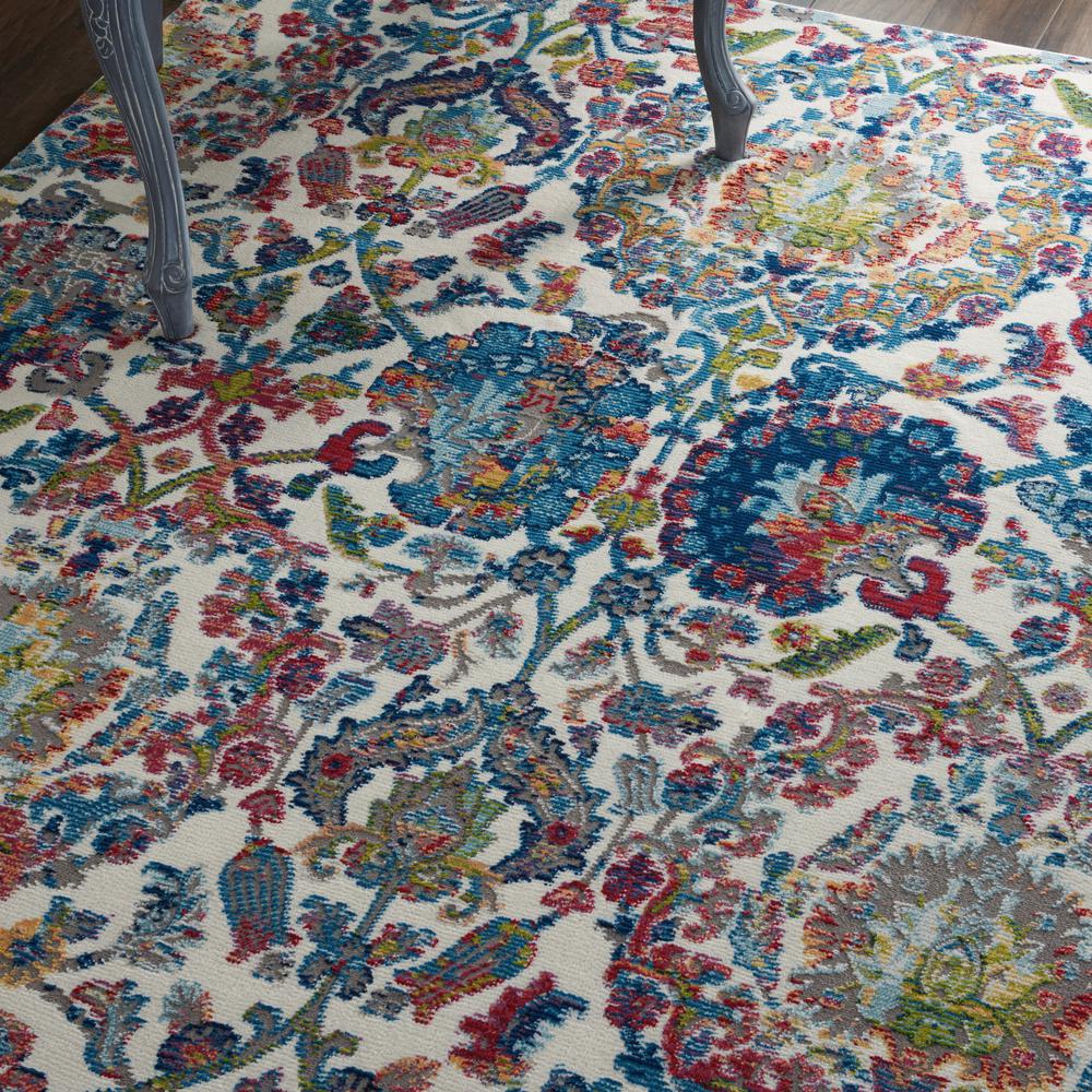 Vintage Rectangle Area Rug, 5' x 8'. Picture 9
