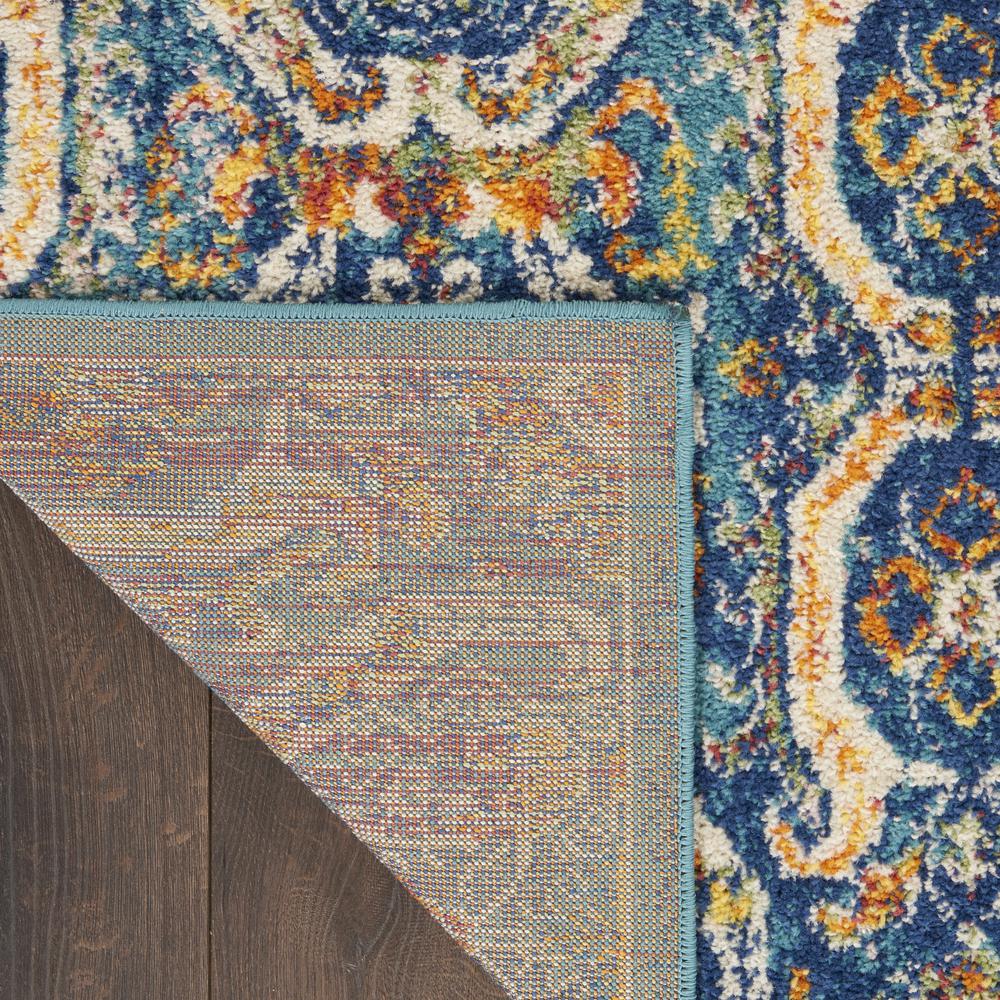 ALR05 Allur Blue Multicolor Area Rug- 5'3" x 7'3". Picture 2