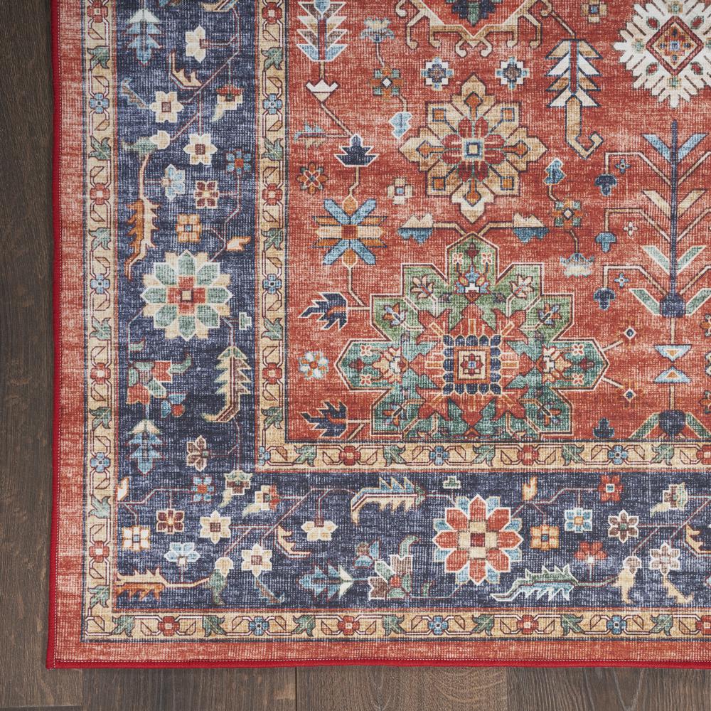 Vintage Rectangle Area Rug, 5' x 7'. Picture 5