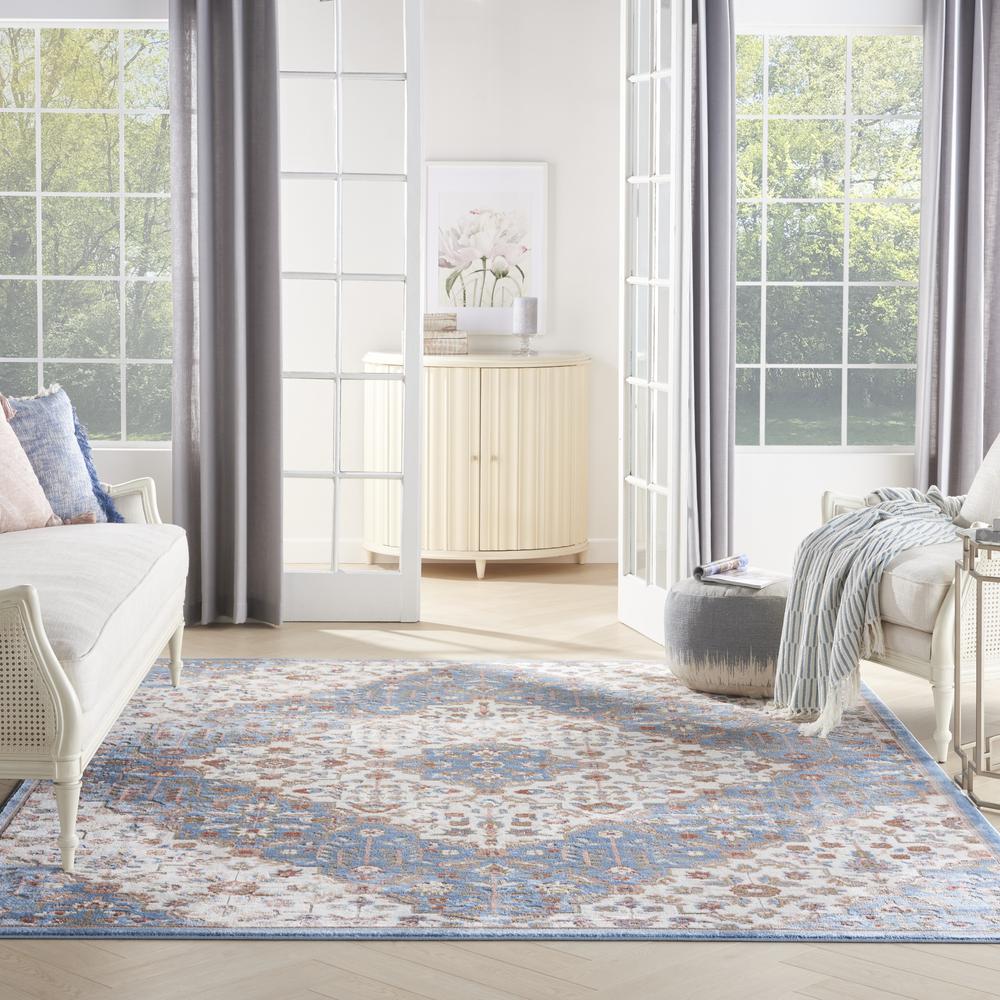 Nourison Elation Area Rug, 8' x 10' (99446840875). Picture 9