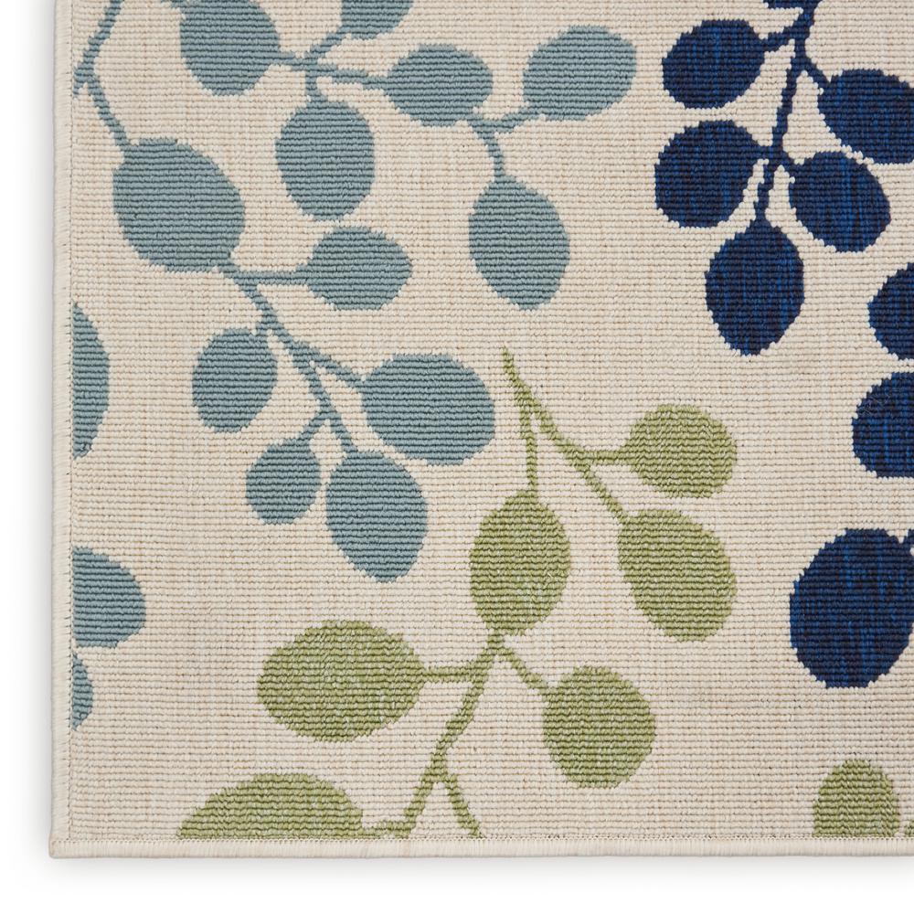 CRB01 Caribbean Ivory Area Rug- 5'3" x 5'3"square. Picture 5