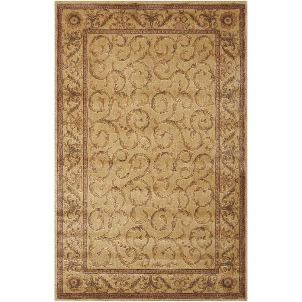 Traditional Rectangle Area Rug, 2' x 3'. Picture 1