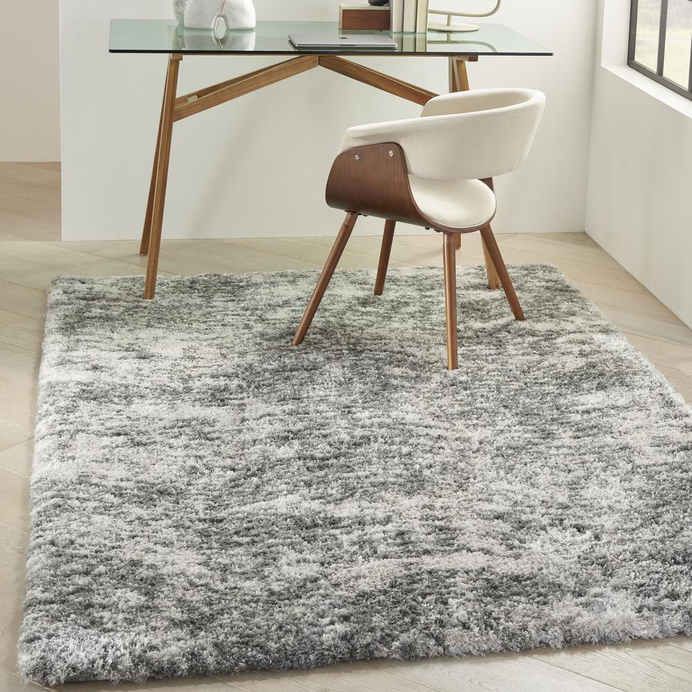 Shag Rectangle Area Rug, 7' x 9'. Picture 3