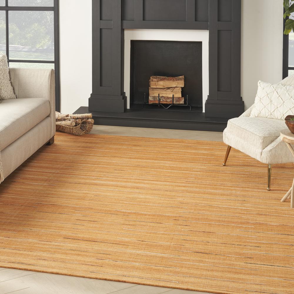 Nourison Interweave - Area Rug Orange, IWV01. Picture 2