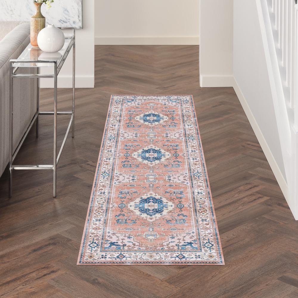 Vintage Runner Area Rug, 8' Runner. Picture 3