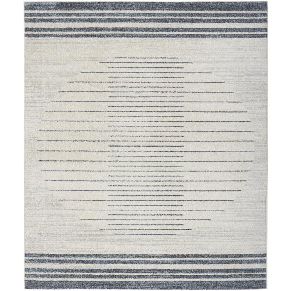 Mid-Century Modern Rectangle Area Rug, 8' x 10'. Picture 1