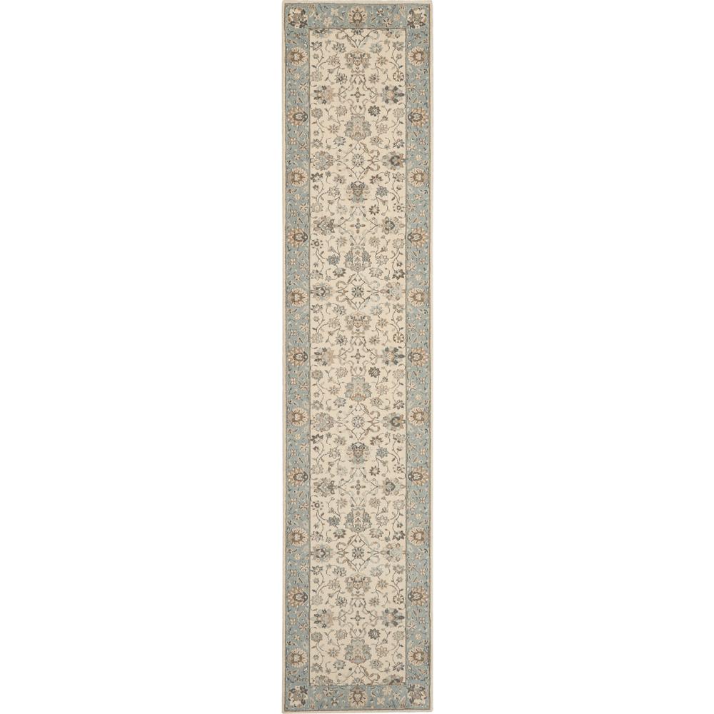 Runner Farmhouse Machine Made Area Rug. Picture 1