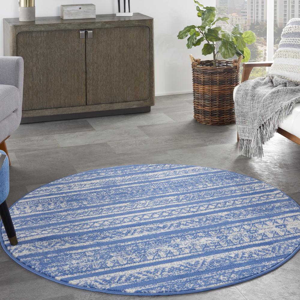 Nourison Whimsicle Area Rug, 5' Round (99446834881). Picture 2