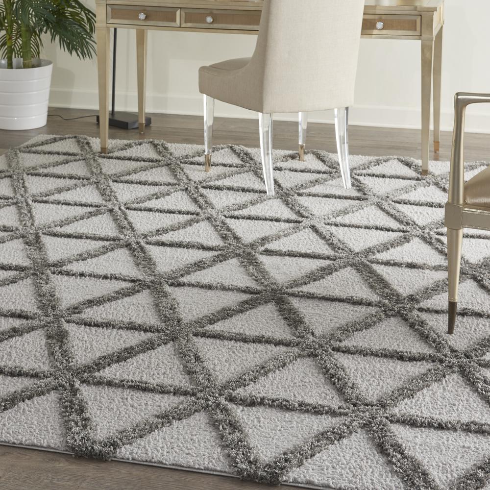 Shag Rectangle Area Rug, 8' x 10'. Picture 2