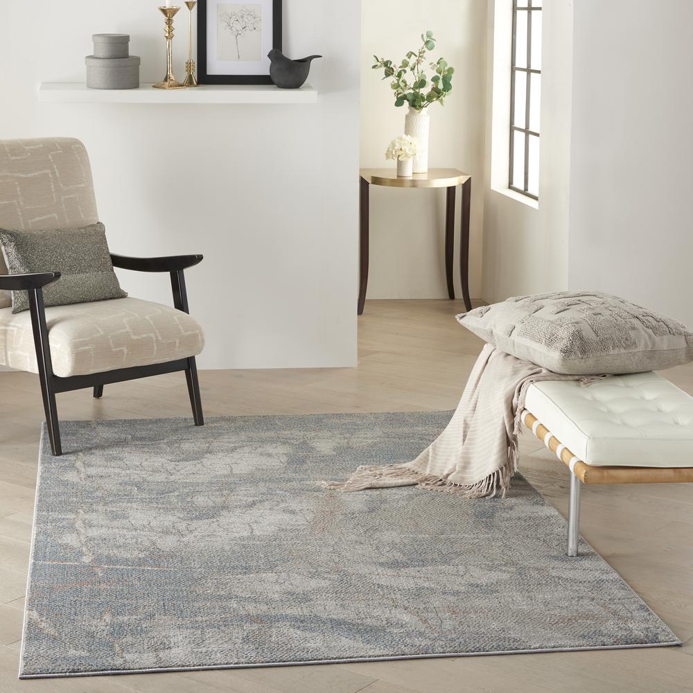 Modern Rectangle Area Rug, 4' x 6'. Picture 10