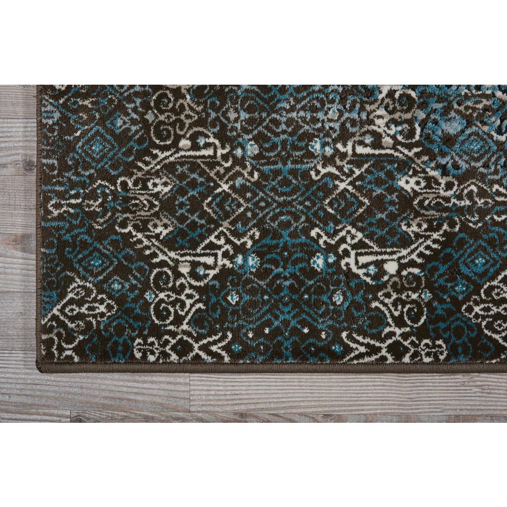 Karma Area Rug, Blue, 3'9" x 5'9". Picture 3