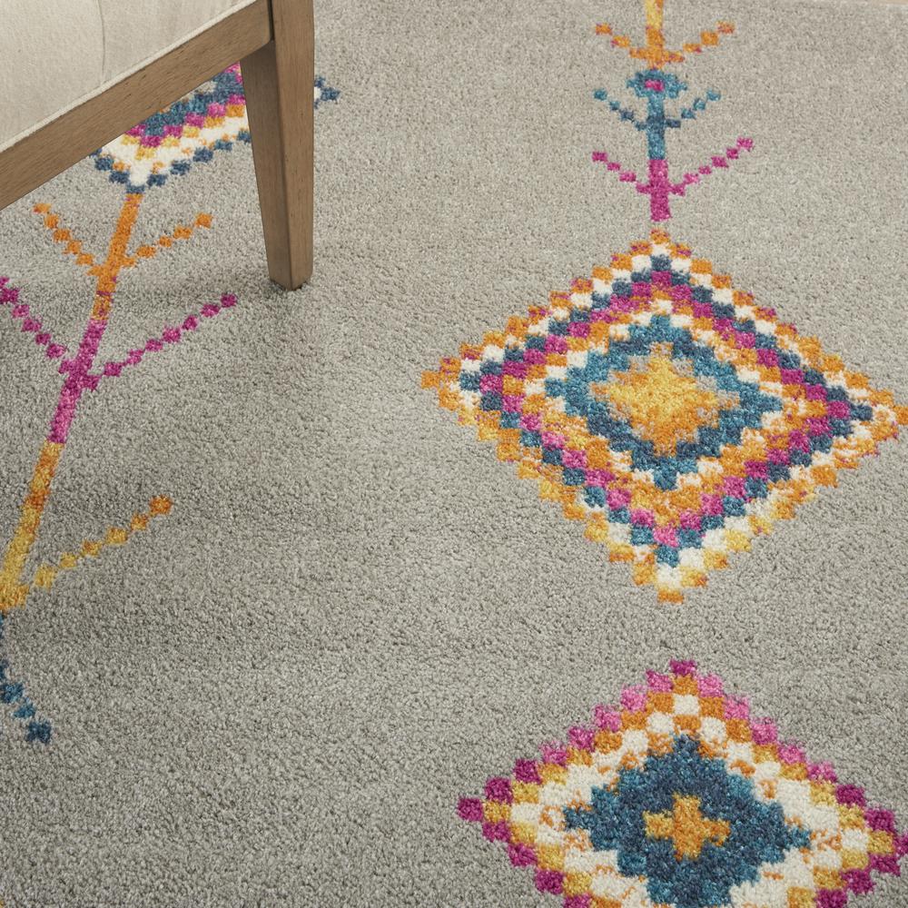 Rectangle Bohemian Machine Made Area Rug. Picture 8