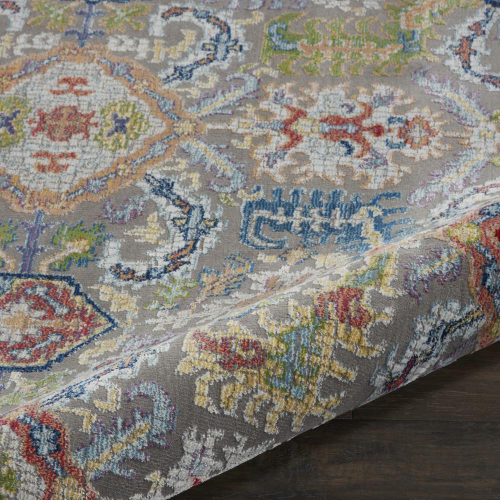 Bohemian Round Area Rug, 4' x Round. Picture 7
