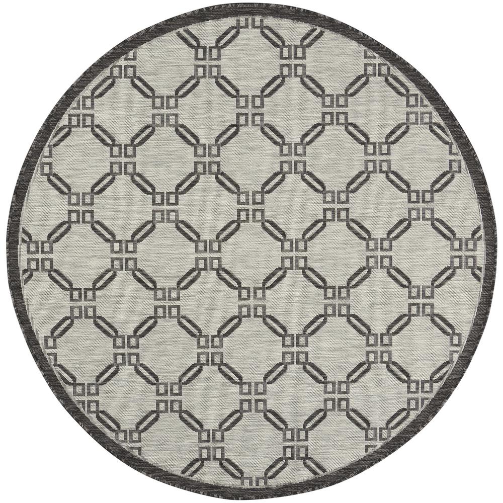Nourison Garden Party Area Rug, 5' Round (99446810823). Picture 1