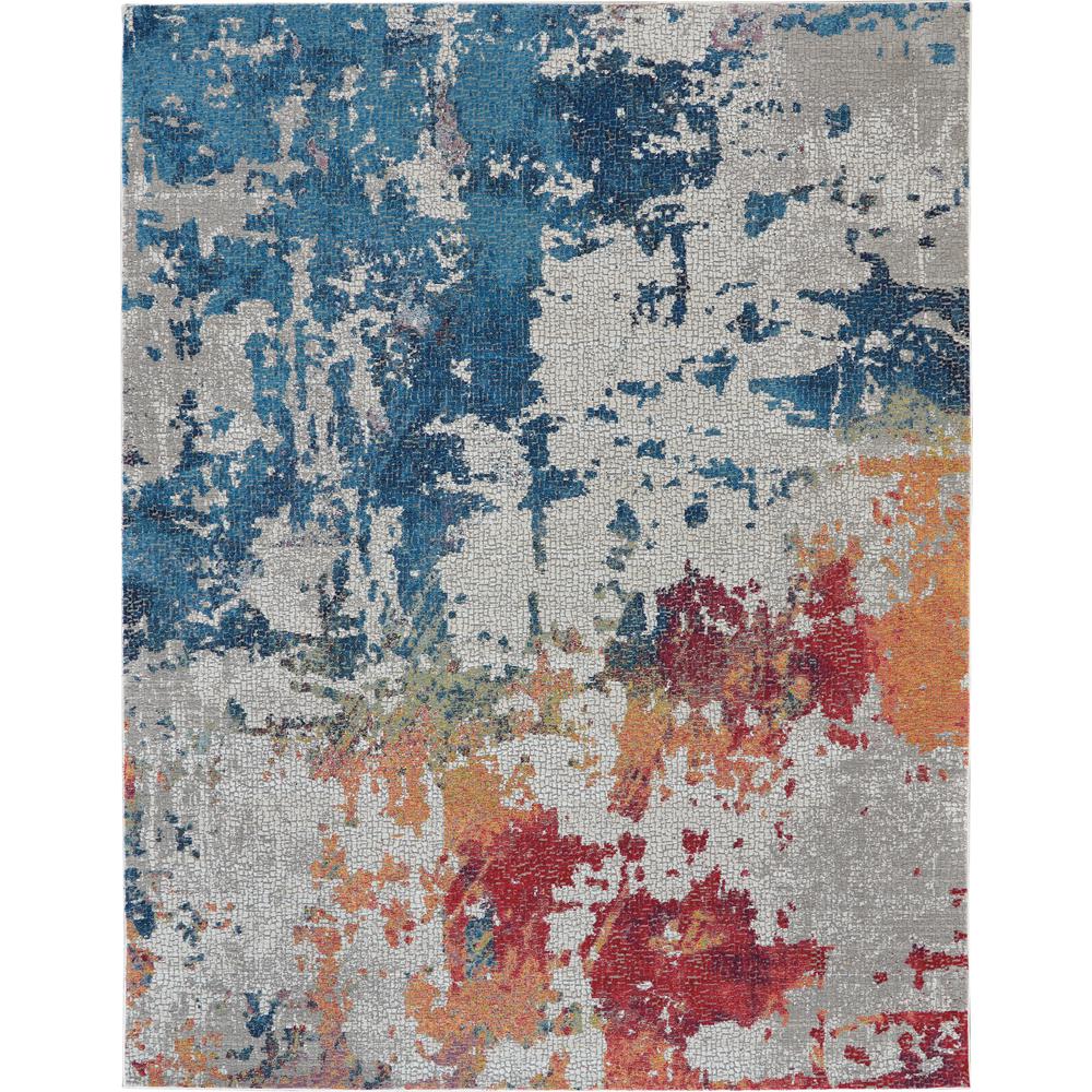 Modern Rectangle Area Rug, 8' x 10'. Picture 1