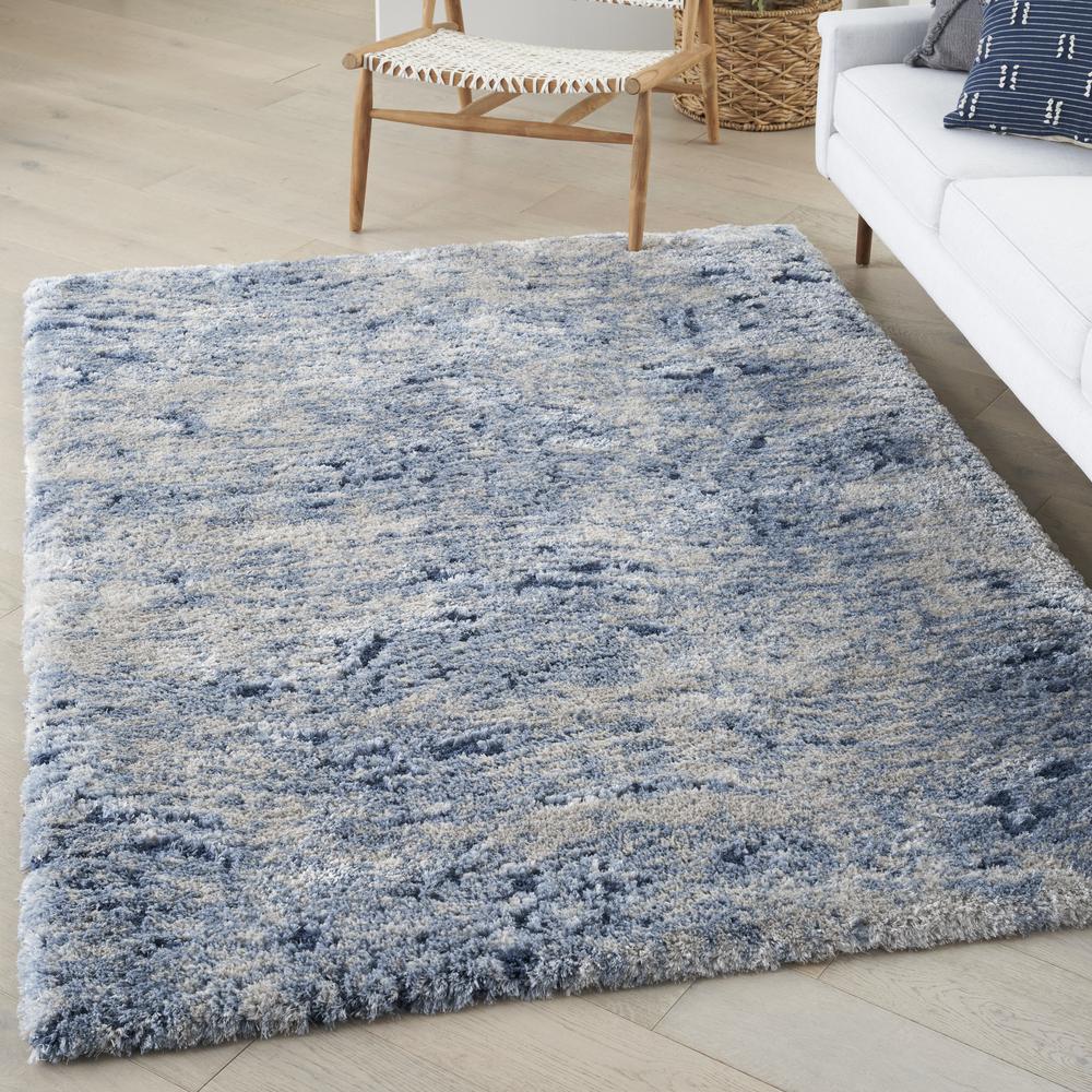Shag Rectangle Area Rug, 4' x 6'. Picture 2