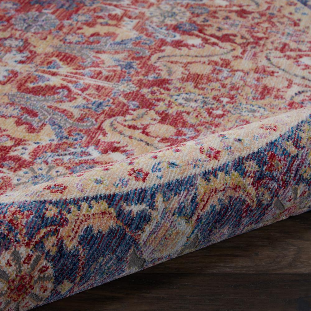 Vintage Round Area Rug, 6' x Round. Picture 7