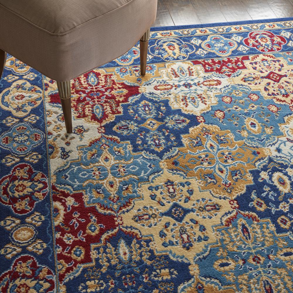 Bohemian Rectangle Area Rug, 6' x 9'. Picture 9