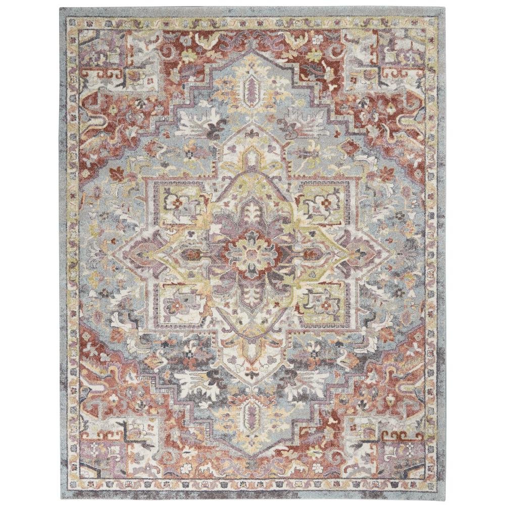 Vintage Rectangle Area Rug, 8' x 10'. Picture 1