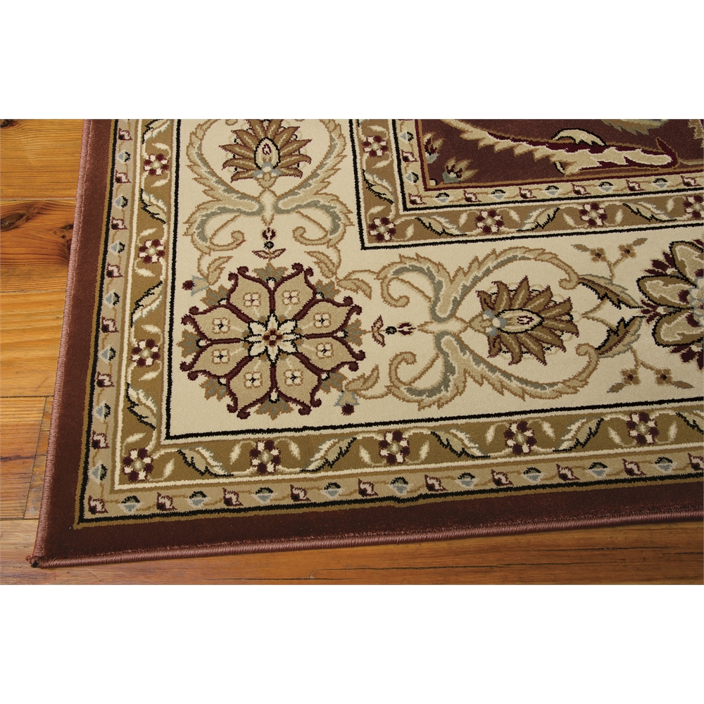 Persian Crown Brick Area Rug. Picture 1