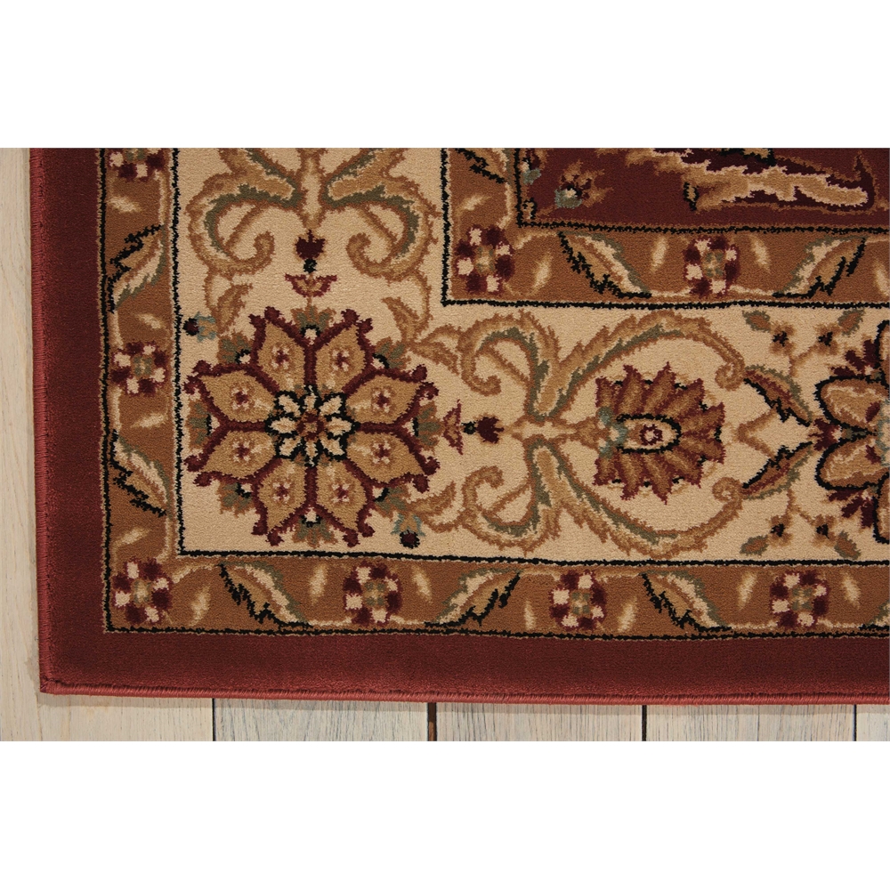 Persian Crown Brick Area Rug. Picture 2