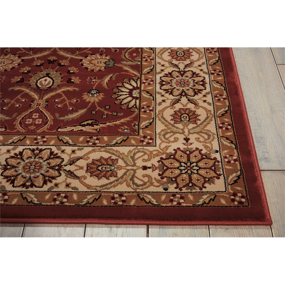 Persian Crown Brick Area Rug. Picture 3