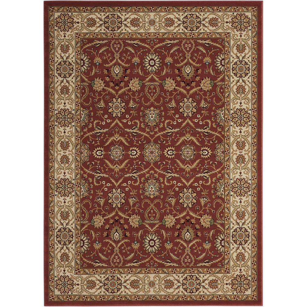 Persian Crown Brick Area Rug. Picture 1
