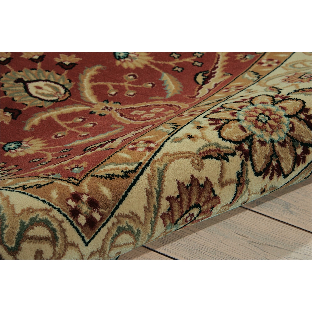 Persian Crown Brick Area Rug. Picture 7
