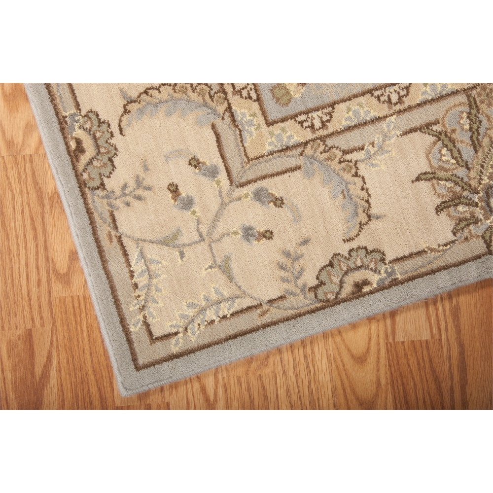 Nourison Persian Empire Aqua Area Rug. Picture 1