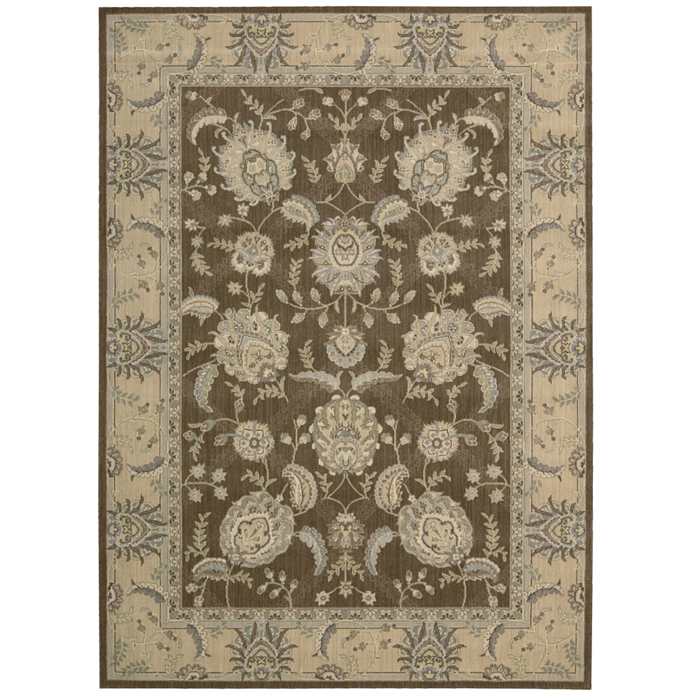 Persian Empire Chocolate Area Rug. Picture 5