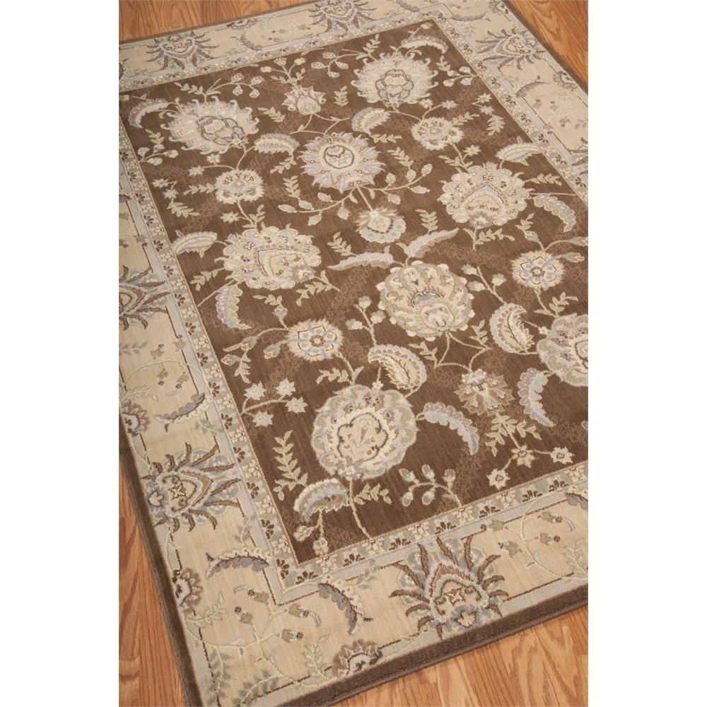 Persian Empire Chocolate Area Rug. Picture 3