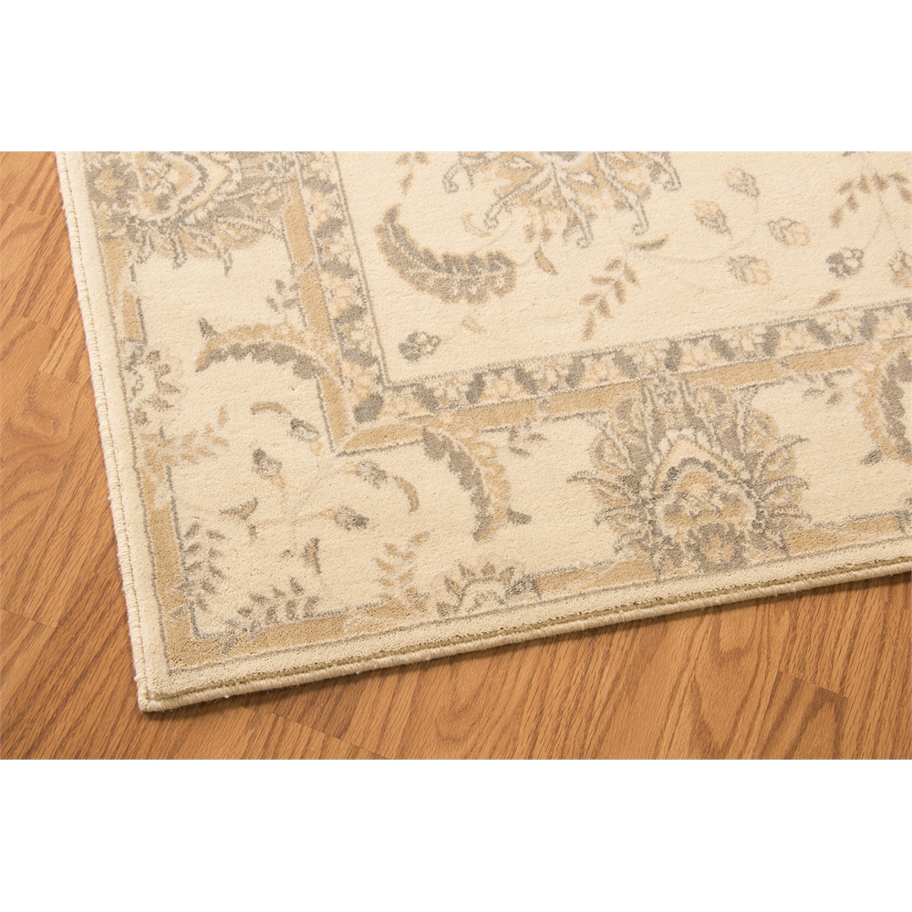 Nourison Persian Empire Bone Area Rug. Picture 1