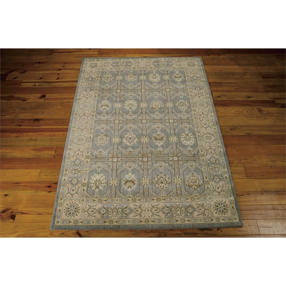 Persian Empire Slate Area Rug. Picture 2