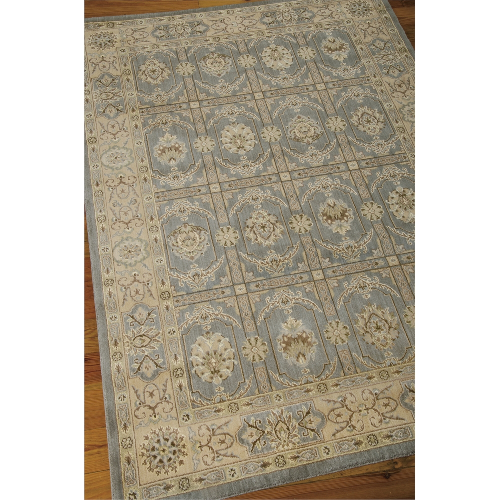 Persian Empire Slate Area Rug. Picture 3
