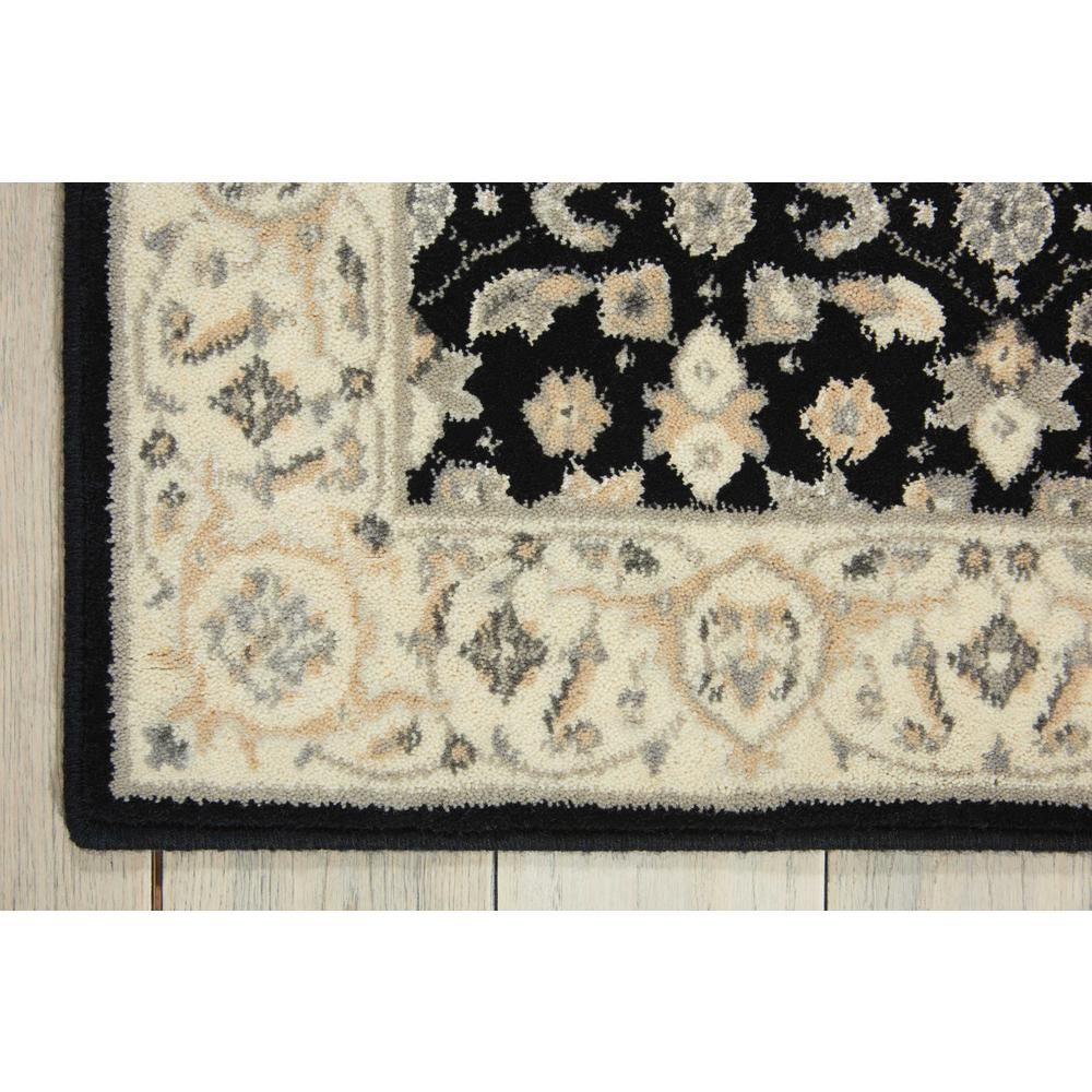 Nourison Persian Empire Black Area Rug. Picture 4
