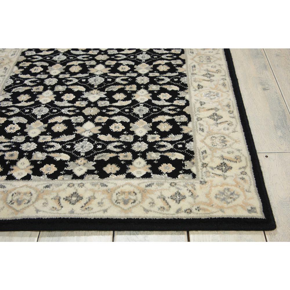 Nourison Persian Empire Black Area Rug. Picture 3