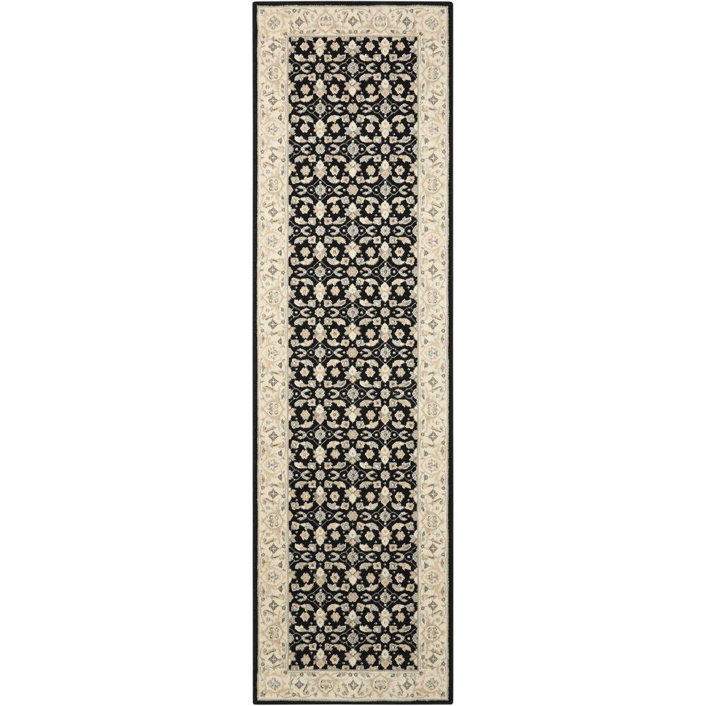 Nourison Persian Empire Black Area Rug. Picture 1