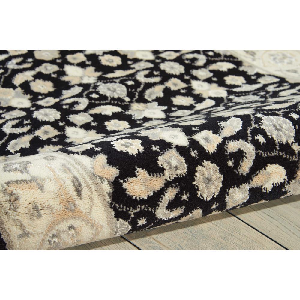 Nourison Persian Empire Black Area Rug. Picture 5