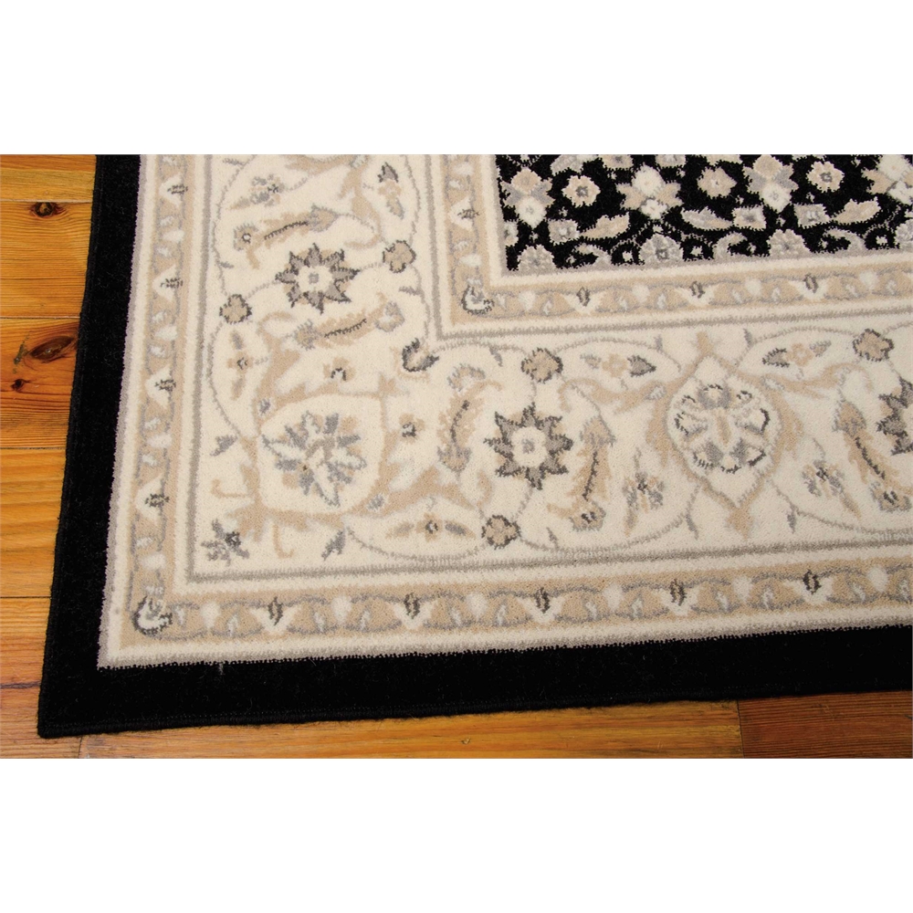 Nourison Persian Empire Black Area Rug. Picture 2