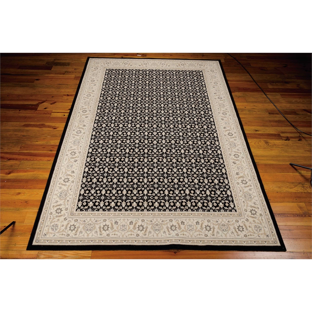 Nourison Persian Empire Black Area Rug. Picture 3