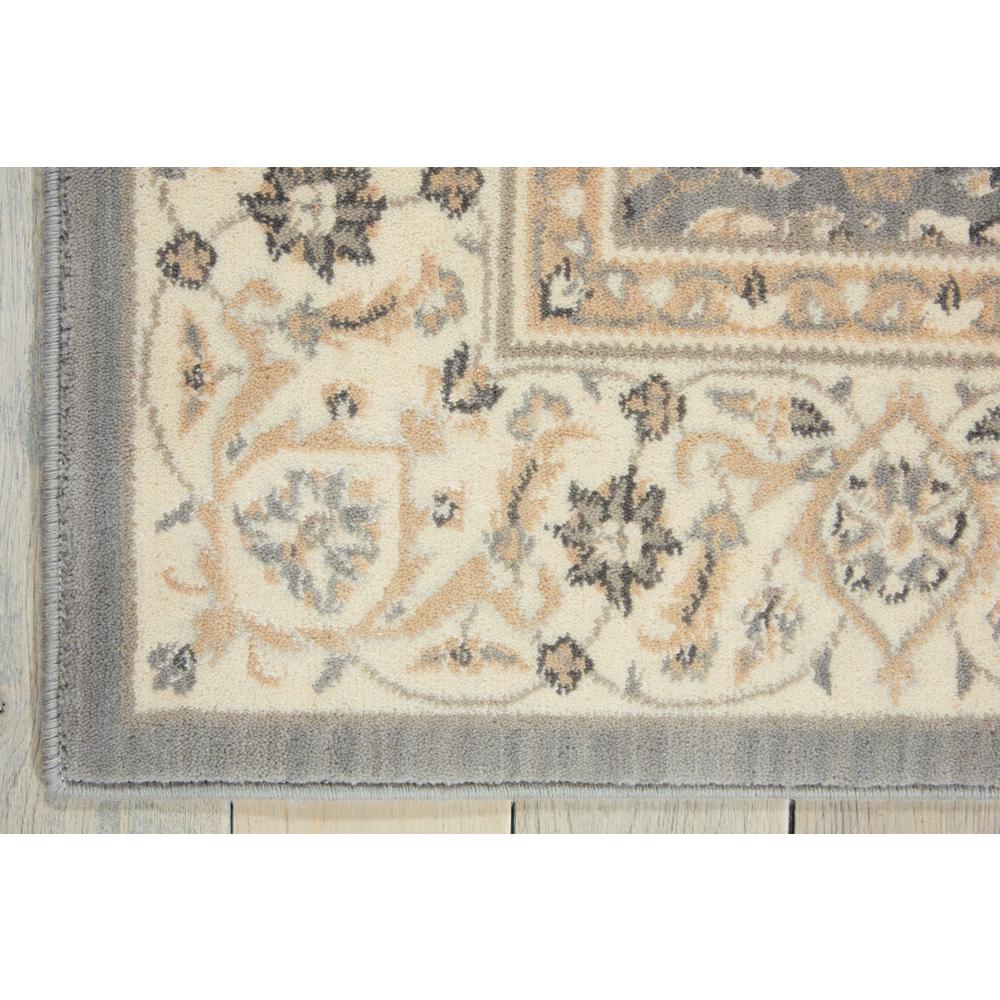 Nourison Persian Empire Silver Area Rug. Picture 4