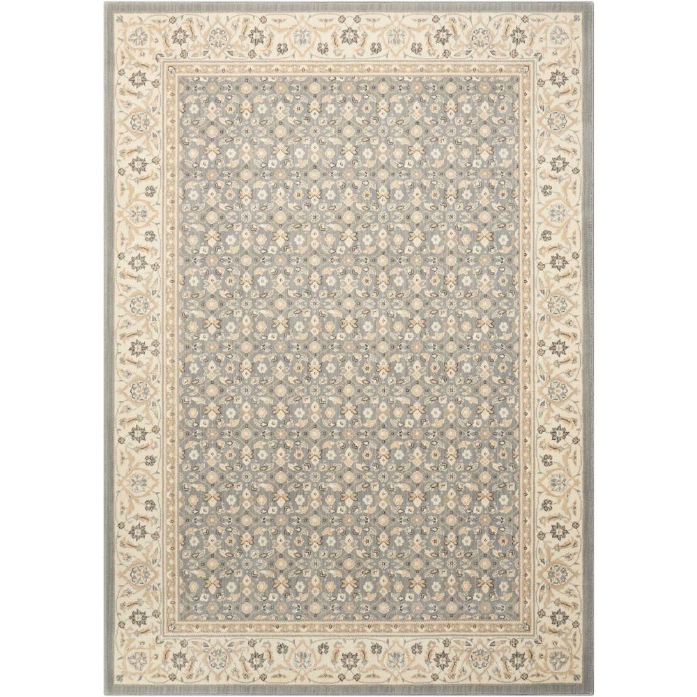 Nourison Persian Empire Silver Area Rug. Picture 1