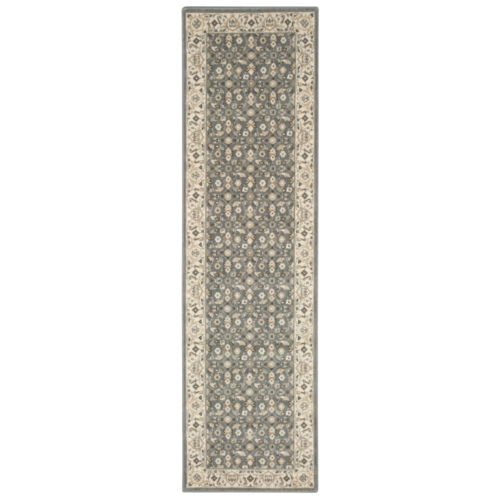 Nourison Persian Empire Silver Area Rug. Picture 1